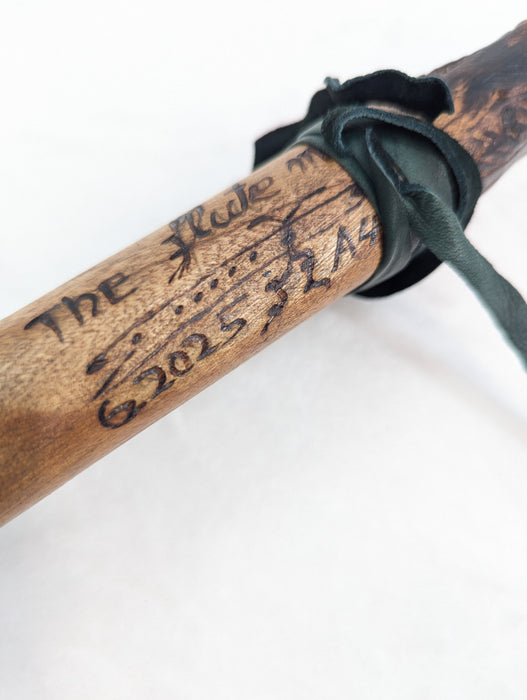 Marton Pap Flutes - Rustic Raven Series [F or A] Native American-Style Flute