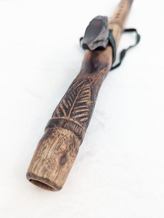 Marton Pap Flutes - Rustic Raven Series [F or A] Native American-Style Flute