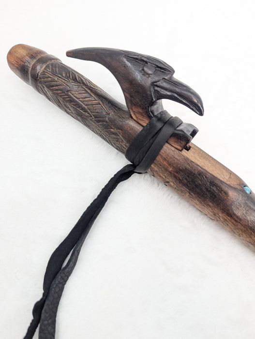 Marton Pap Flutes - Rustic Raven Series [F or A] Native American-Style Flute