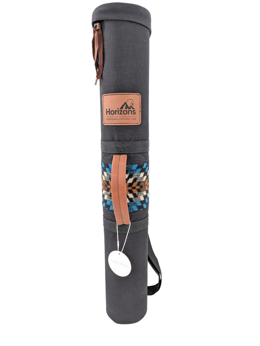 Seeker (Black) Native Flute Case #ISSE12 | In-Stock Case [Holds 1-3 flutes]