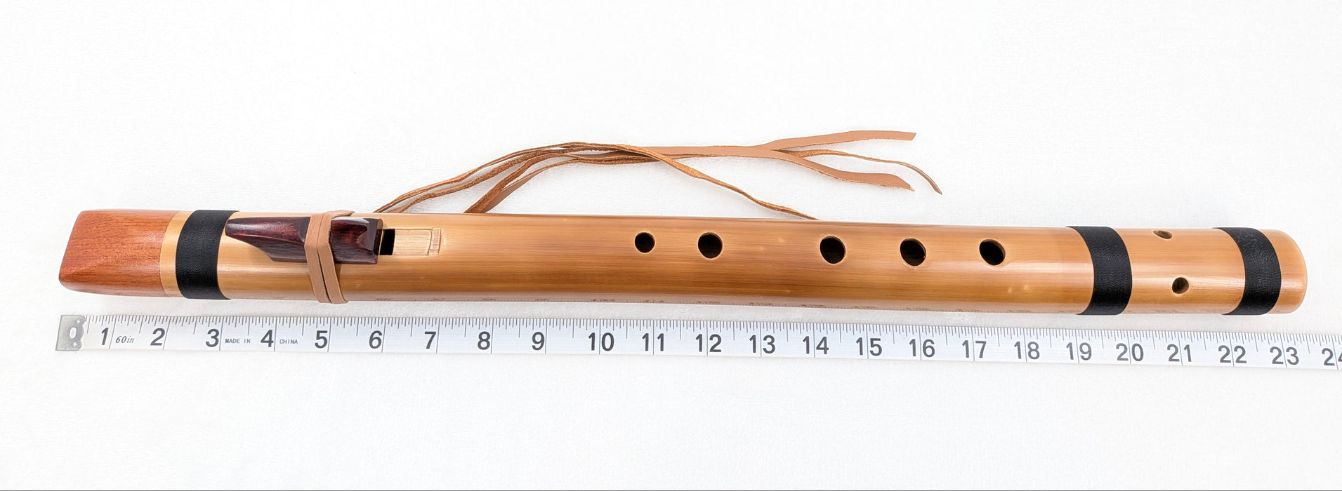#1413 Pre-Owned Ramos Bamboo 5-Hole Flute [F#]