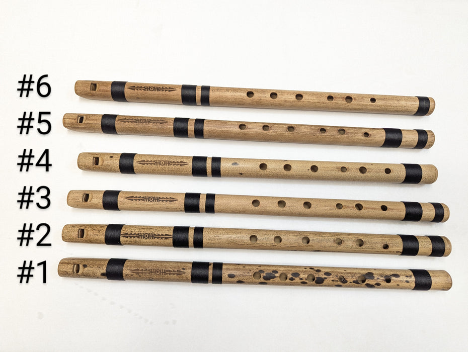 Leo Flutes - Bamboo Flutes -  Native American-Style Flute [D-Major]