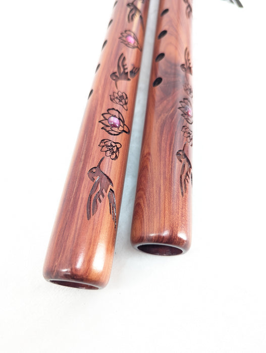 Pre-Owned High Spirits Hummingbird Signature Flutes [G, F Pre-Owned High Spirits Hummingbird Signature Flutes [G, F
