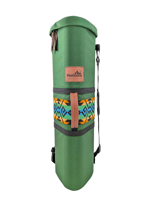 Navigator (Green-30") Flute Case #ISNA5 | In-Stock Case [Holds 5-8 flutes]