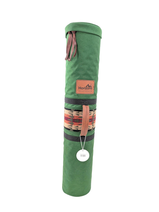 Nomad (Green-33") Flute Case #ISNO3 | In-Stock Case [Holds 5-7 flutes]