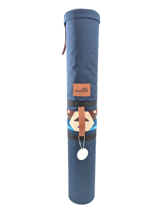 Nomad XL (Dark Blue-40") Flute Case #ISNO8 | In-Stock Case [Holds 5-7 flutes]