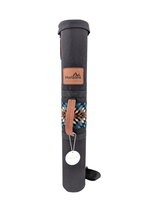 Seeker (Black) Native Flute Case #ISSE13 | In-Stock Case [Holds 1-3 flutes]
