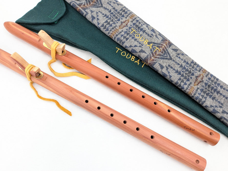 Toubat Tribute Flutes by Laughing Mallard Flutes [F# Major]