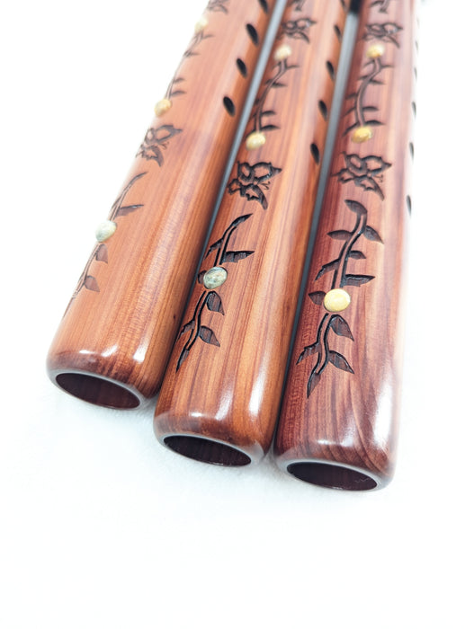 Pre-Owned High Spirits Mariposa Signature Flutes [A, G, F#]