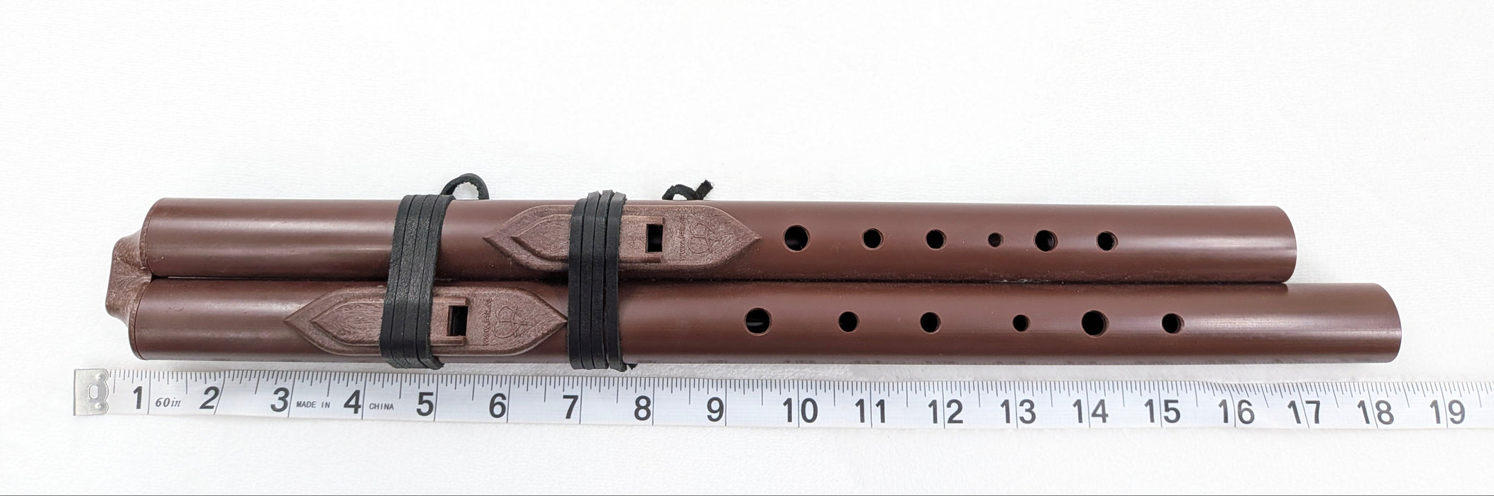 #1425 Pre-Owned Northern Spirit Indigenous Double Flute [High D/Mid A]