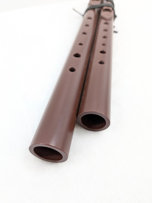 #1425 Pre-Owned Northern Spirit Indigenous Double Flute [High D/Mid A]
