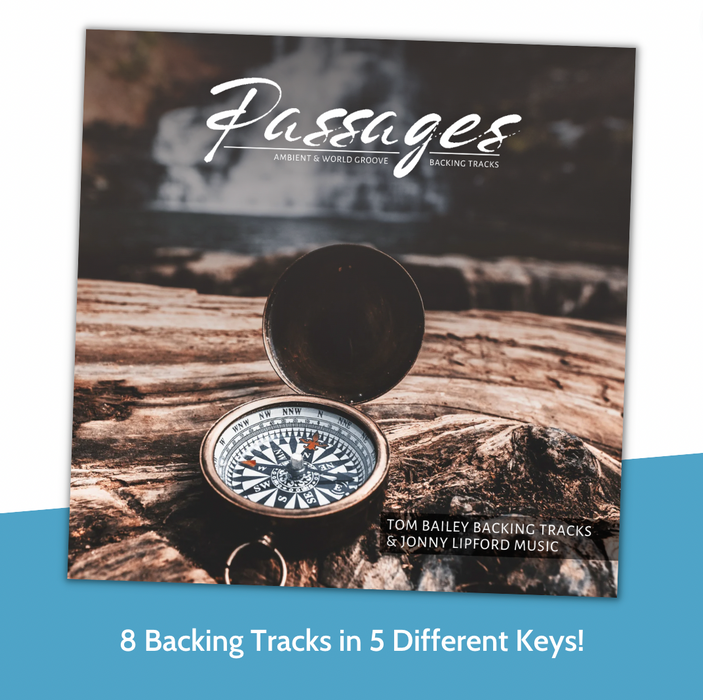 Passages: Ambient & World Groove Backing Tracks (8 Tracks in 5 Keys) [Digital Download]