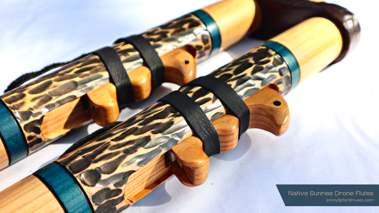 Native Sunrise Flutes - Drone Series (A4-E4) Native American Style Flute