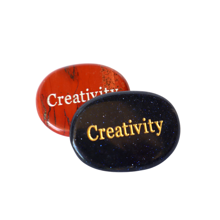 Positivity Stones: Polished Stones With Words