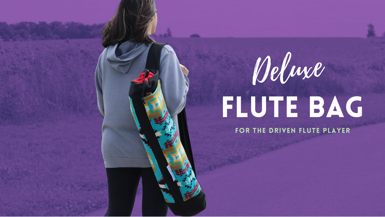 Deluxe Flute Bag for Native American Flutes