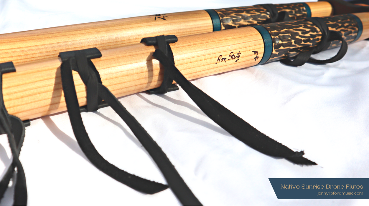 Native Sunrise Flutes - Drone Series (A4-E4) Native American Style Flute