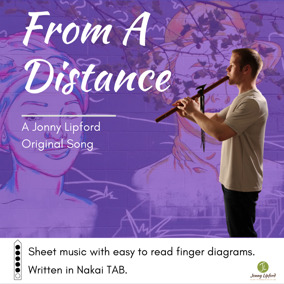 From A Distance Sheet Music for Native American Flute [PDF