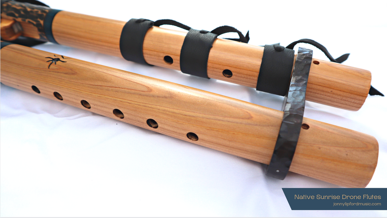 Native Sunrise Flutes - Drone Series (A4-E4) Native American Style Flute