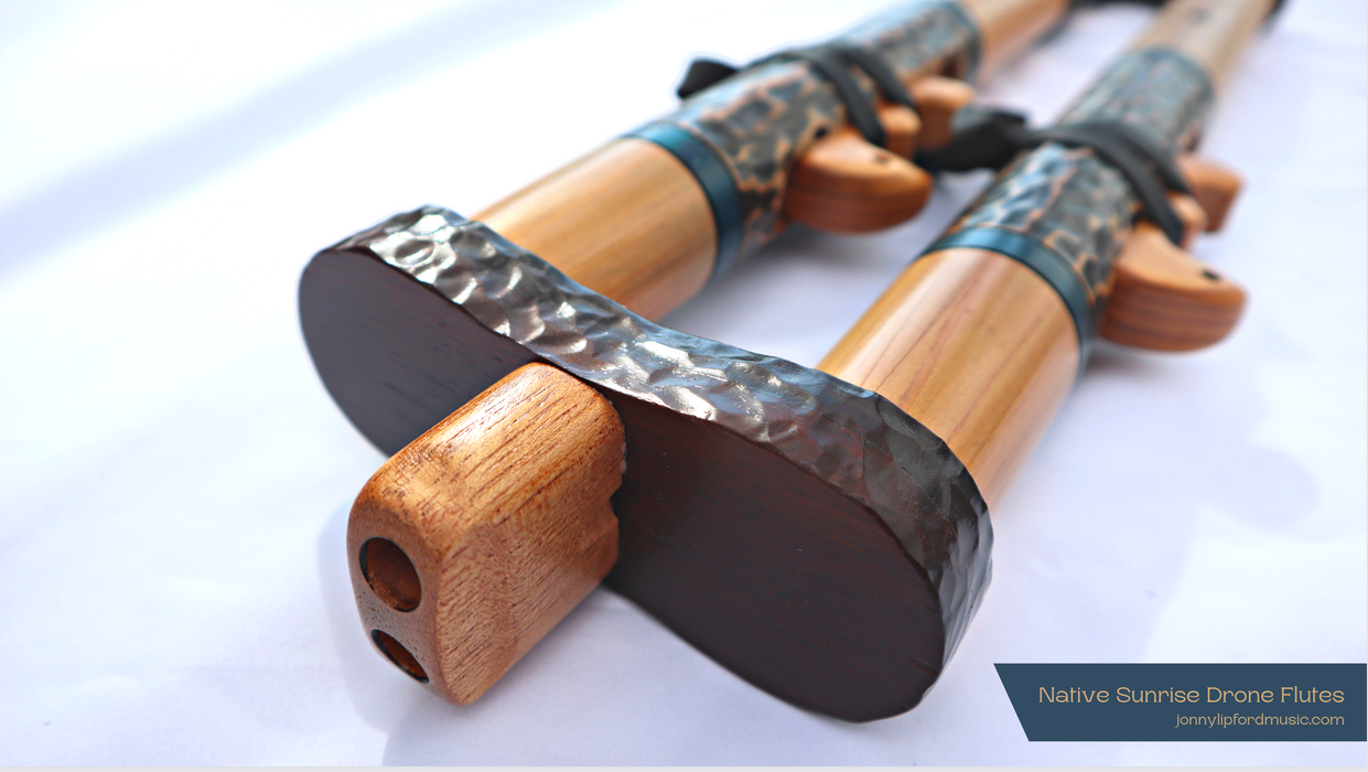 Native Sunrise Flutes - Drone Series (A4-E4) Native American Style Flute