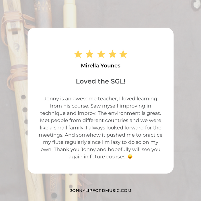 Improving Your Sound & Improvs: Small Group Lessons [Fridays in June 2023]