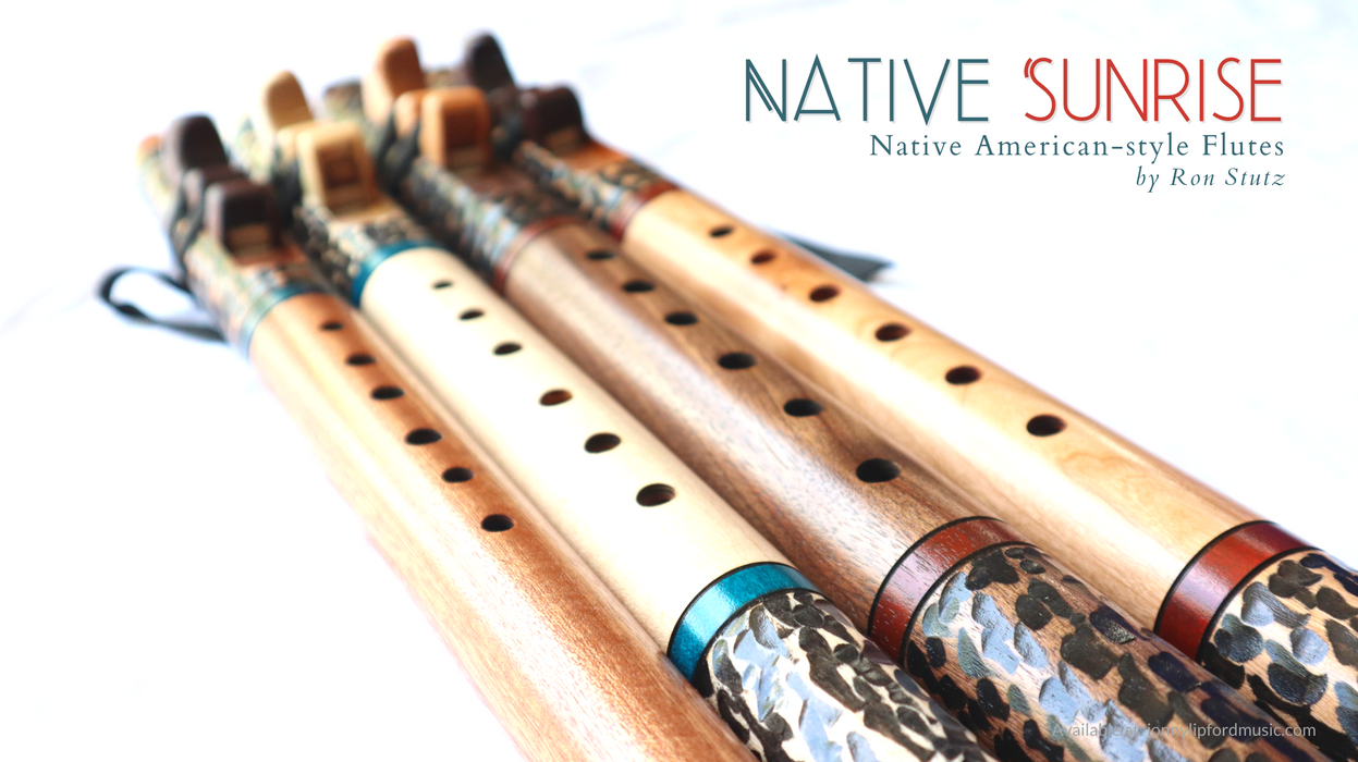Native Sunrise Flutes - Woodland Series [Mid-Low Range]
