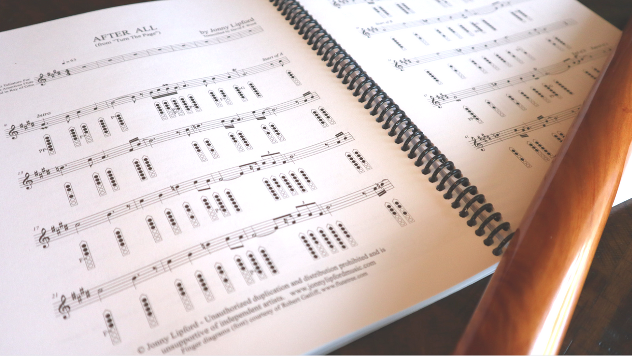 12 Songs for the Native Flute: Vol. 2 Songbook (Physical Book)
