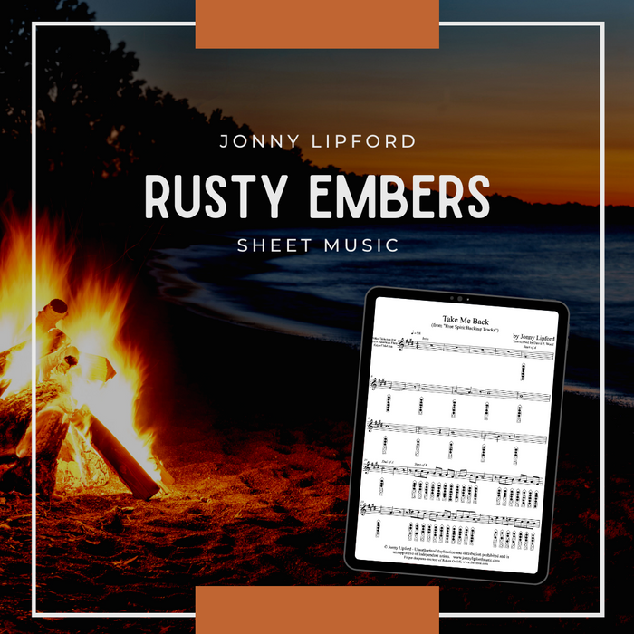 Rusty Embers - Sheet Music for Native American Flute [PDF]