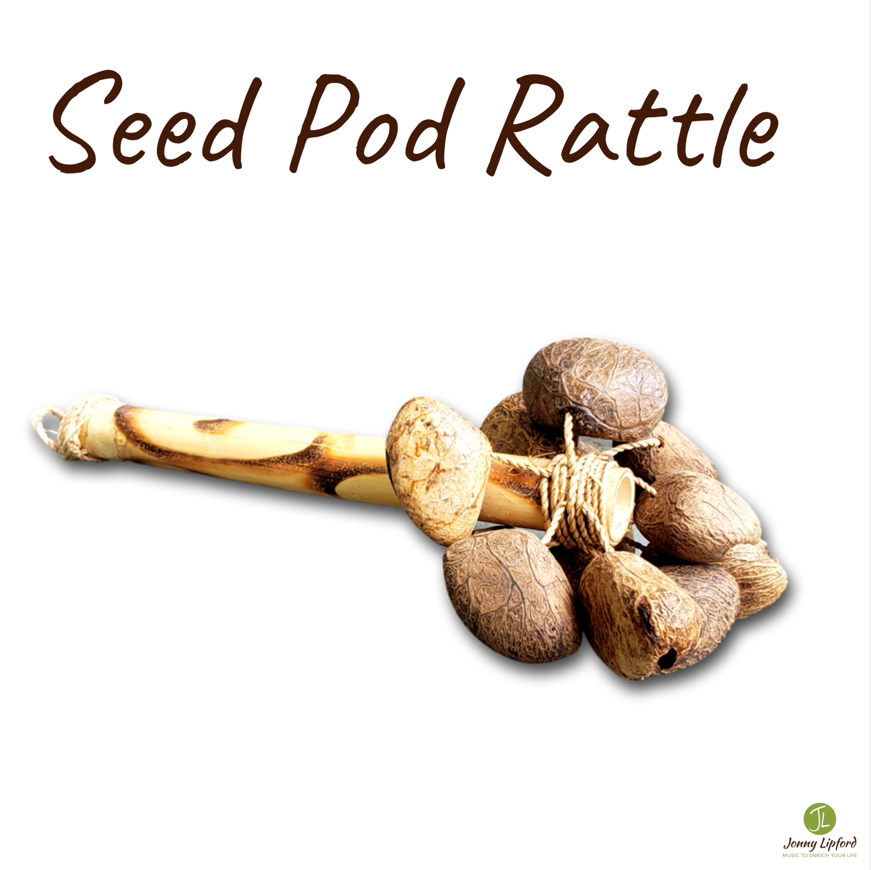 Seed Pod Rattle — Horizons Flute Store