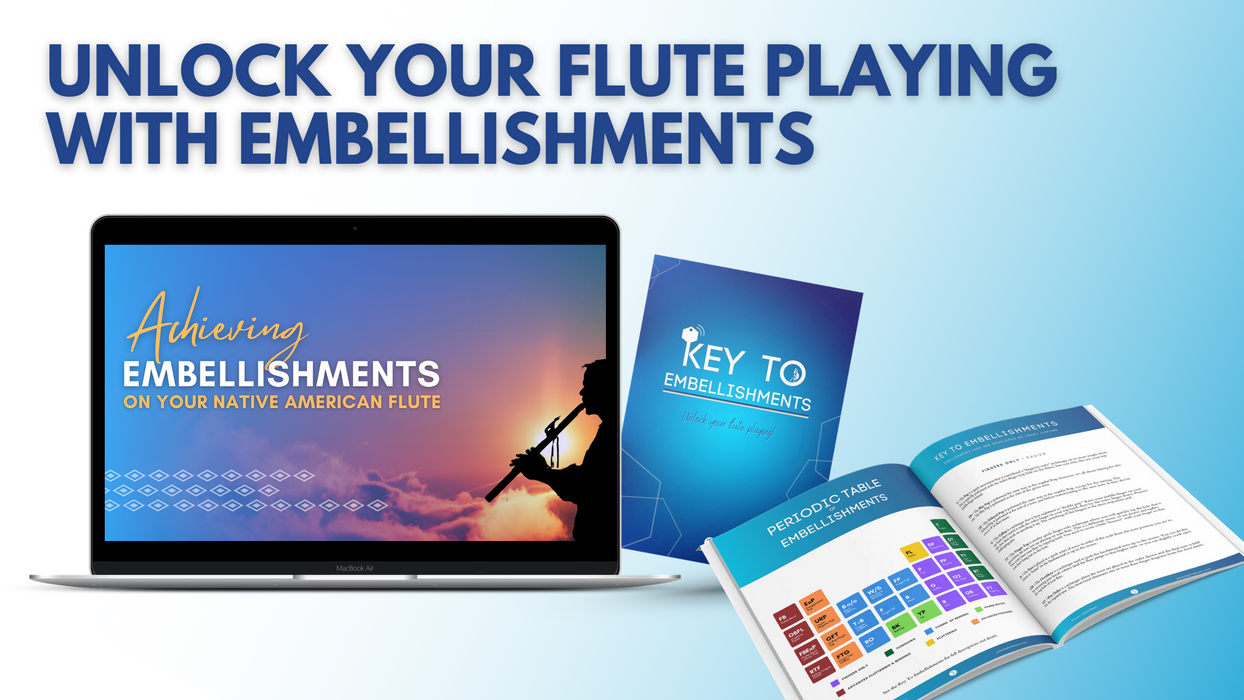 Achieving Embellishments On Your Native Flute [e-Course]