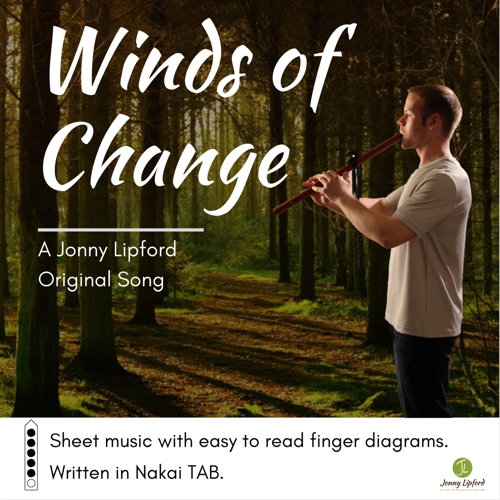 Winds of Change - Sheet Music for Native American Flute [PDF